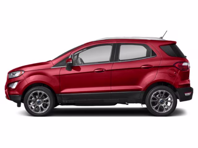 2020 Race Red Ford EcoSport Titanium 4X4 SUV