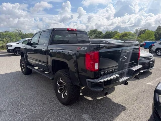 2018 Black Chevrolet Silverado 1500 LTZ 4X4 Truck