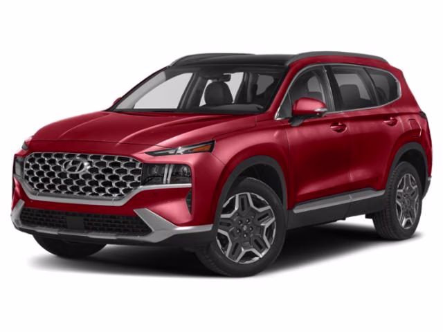 2023 Calypso Red Hyundai Santa Fe Hybrid Limited AWD SUV