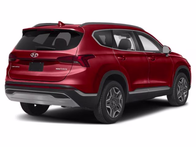 2023 Calypso Red Hyundai Santa Fe Hybrid Limited AWD SUV