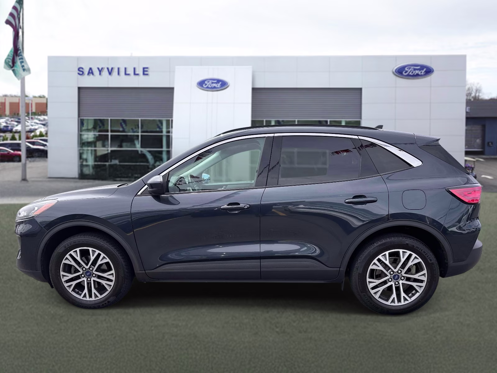 2022 Stone Blue Metallic Ford Escape SEL AWD AWD SUV
