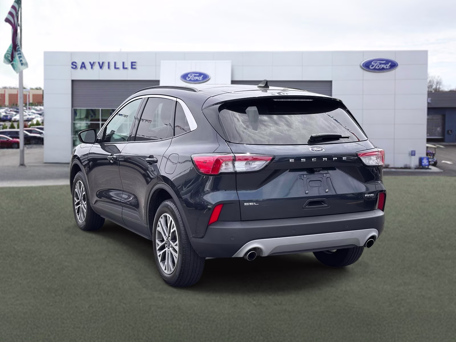2022 Stone Blue Metallic Ford Escape SEL AWD AWD SUV