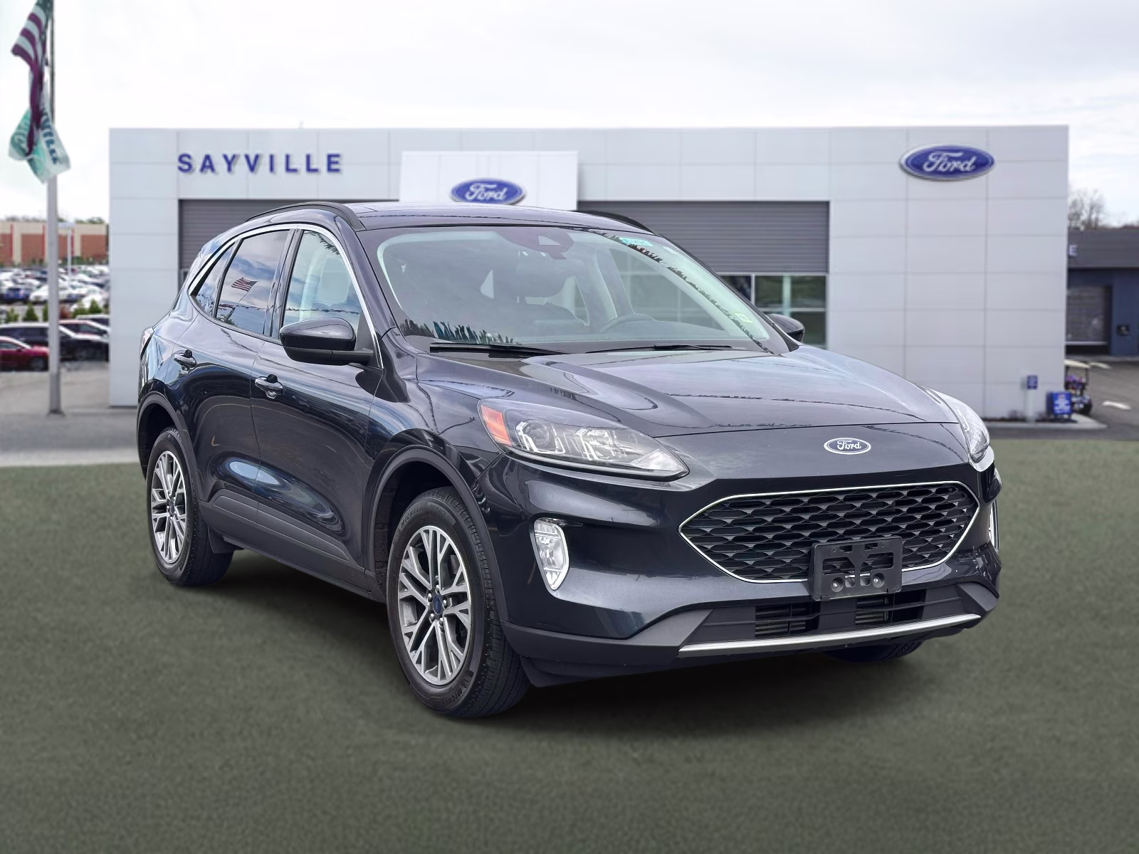 2022 Stone Blue Metallic Ford Escape SEL AWD AWD SUV