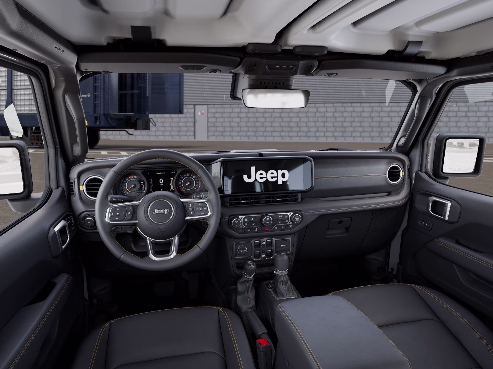 2026 Bright White Clearcoat Jeep Wrangler Sahara 4X4 SUV