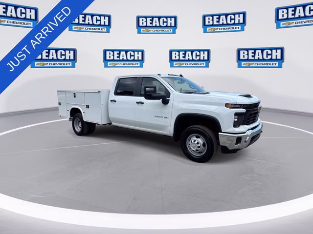 2026 Summit White Chevrolet Silverado 3500 HD Chassis Cab Work Truck RWD Truck