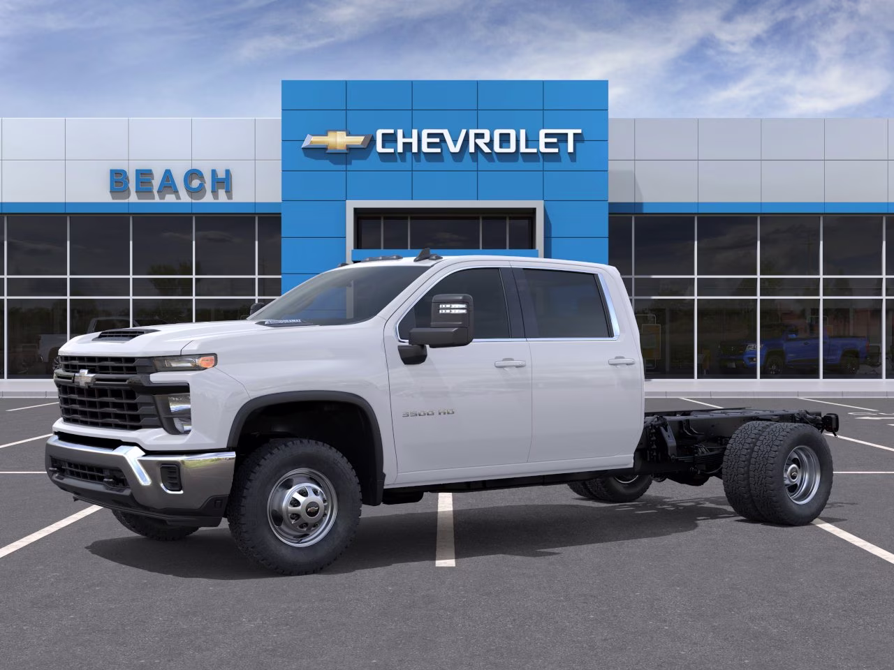 2026 Summit White Chevrolet Silverado 3500 HD Chassis Cab Work Truck RWD Truck