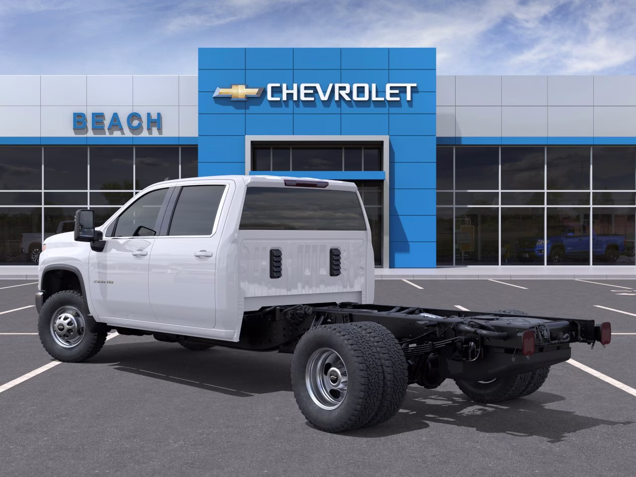2026 Summit White Chevrolet Silverado 3500 HD Chassis Cab Work Truck RWD Truck