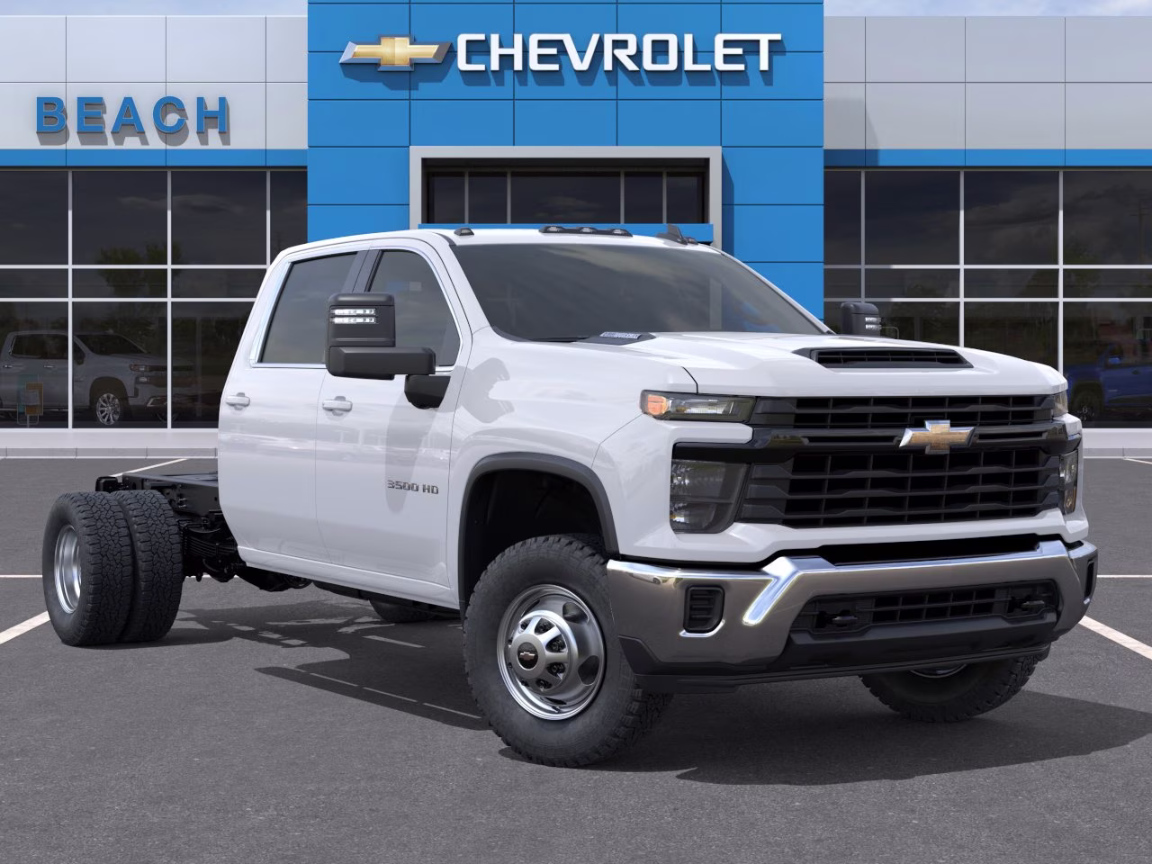 2026 Summit White Chevrolet Silverado 3500 HD Chassis Cab Work Truck RWD Truck