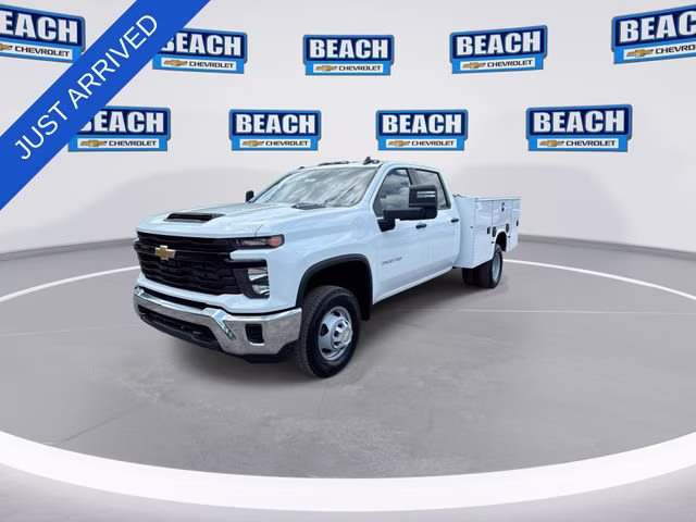 2026 Summit White Chevrolet Silverado 3500 HD Chassis Cab Work Truck RWD Truck