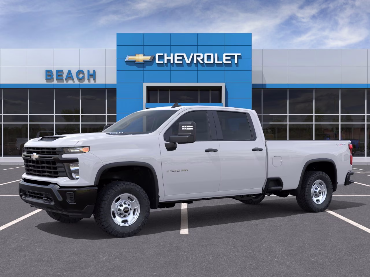 2026 Summit White Chevrolet Silverado 2500 HD WT 4X4 Truck