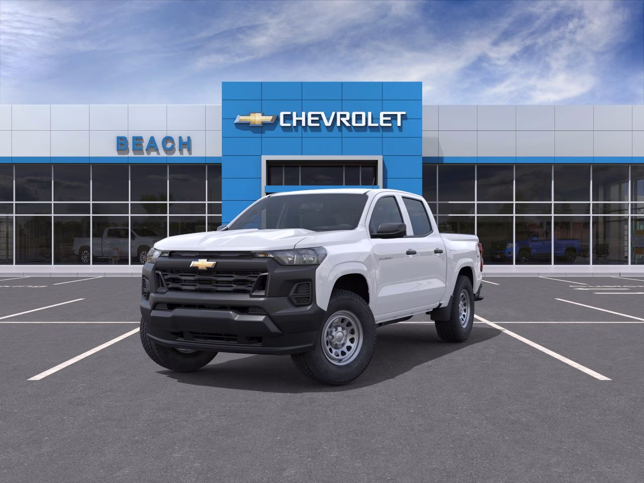 2026 Summit White Chevrolet Colorado WT 4X4 Truck