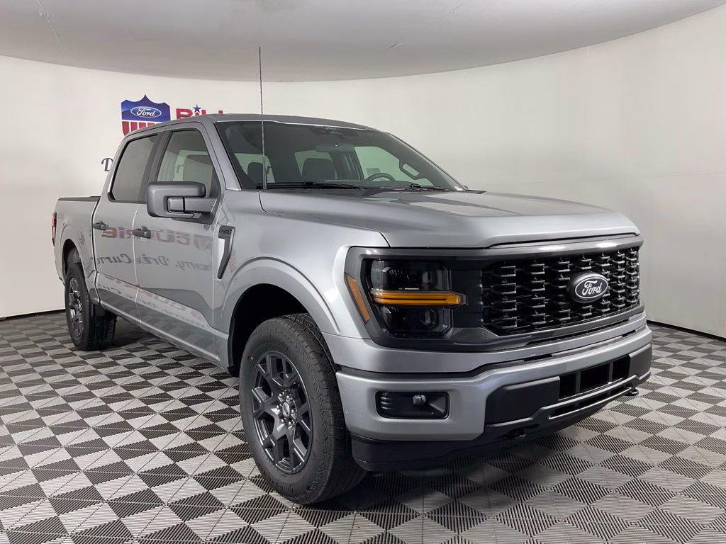2026 Silver Metallic Ford F-150 STX 4X4 Truck