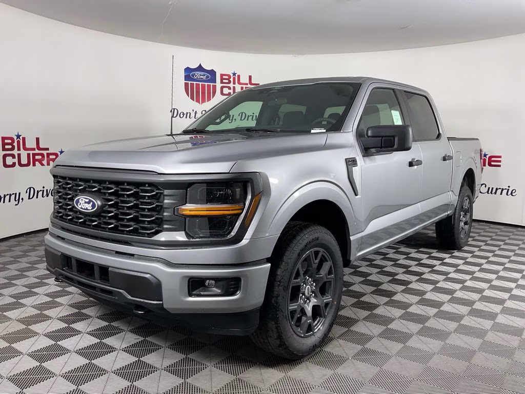 2026 Silver Metallic Ford F-150 STX 4X4 Truck