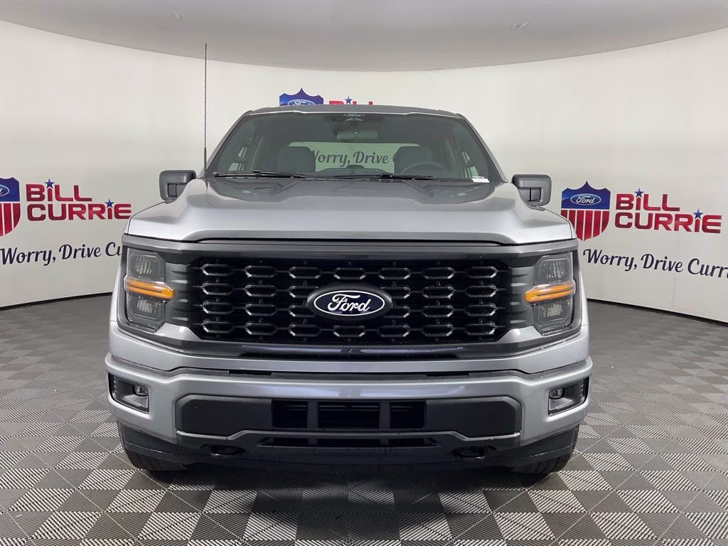 2026 Silver Metallic Ford F-150 STX 4X4 Truck