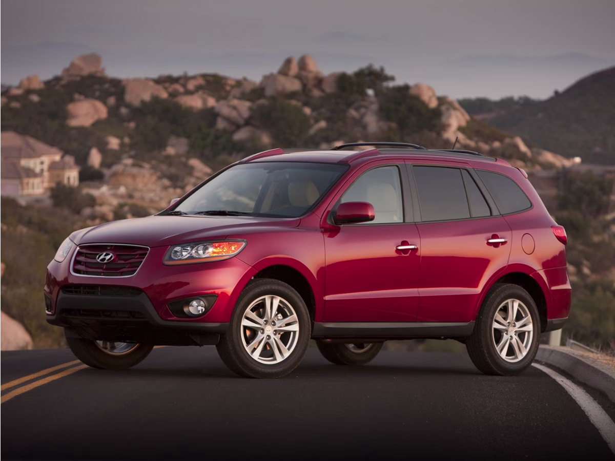 2010 Phantom Black Metallic Hyundai Santa Fe Limited FWD SUV