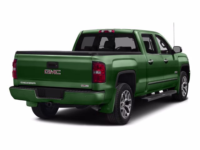 2015 Emerald Green Metallic GMC Sierra 1500 SLT 4X4 Truck