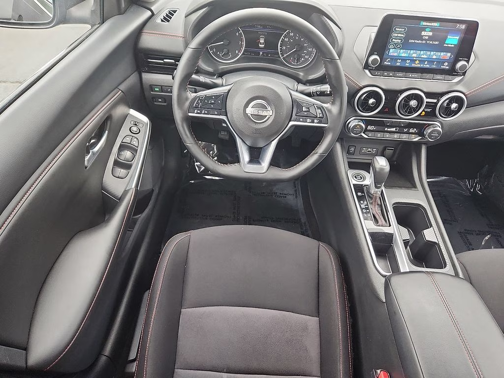 2025 Super Black Nissan Sentra SR FWD Sedan