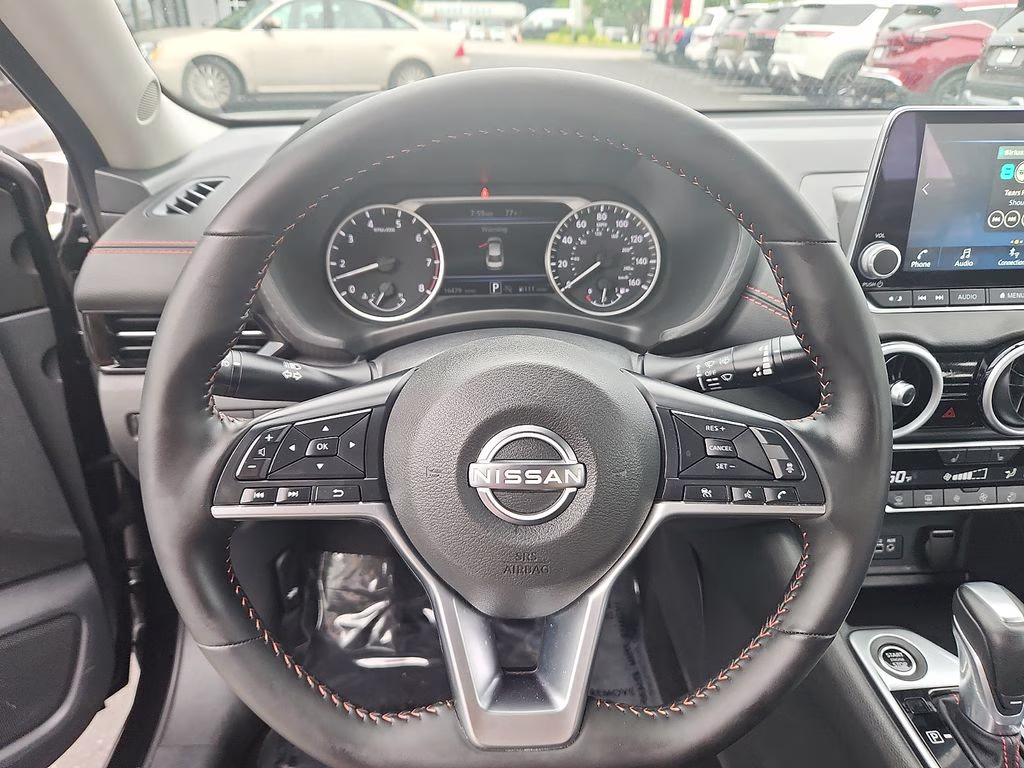 2025 Super Black Nissan Sentra SR FWD Sedan