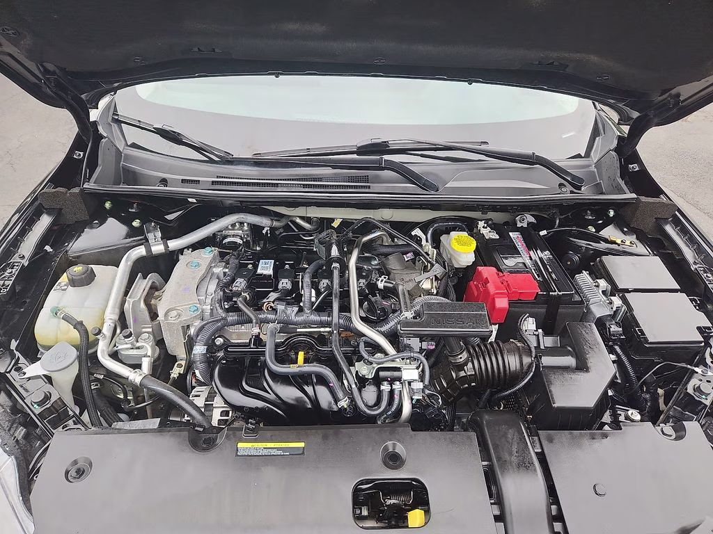 2025 Super Black Nissan Sentra SR FWD Sedan