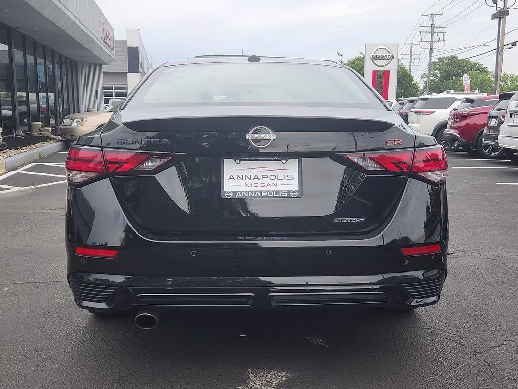 2025 Super Black Nissan Sentra SR FWD Sedan