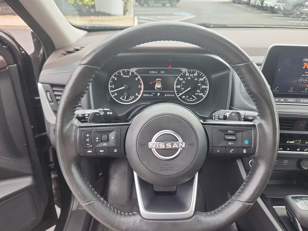 2023 Super Black Nissan Rogue SV AWD SUV