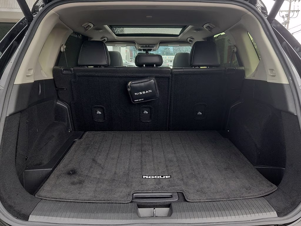 2023 Super Black Nissan Rogue SV AWD SUV