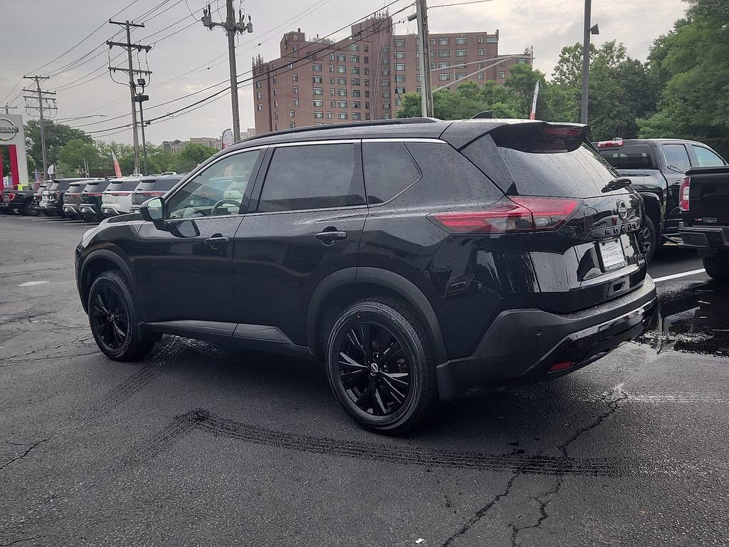 2023 Super Black Nissan Rogue SV AWD SUV