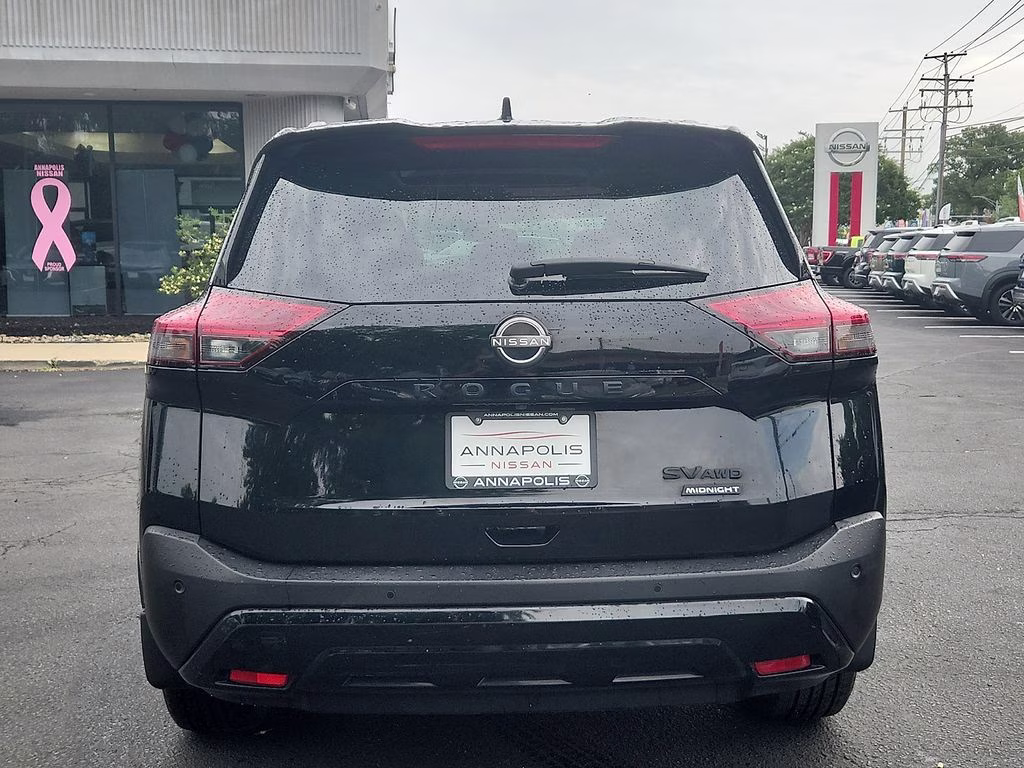 2023 Super Black Nissan Rogue SV AWD SUV