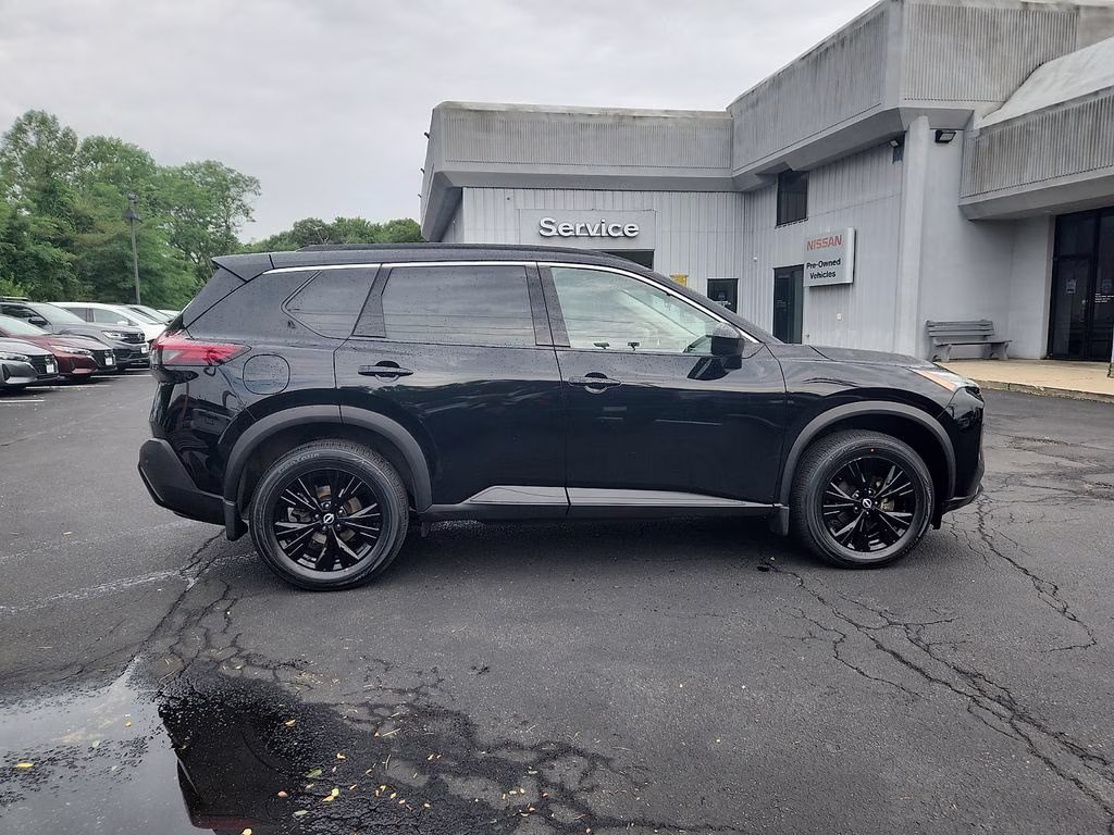 2023 Super Black Nissan Rogue SV AWD SUV