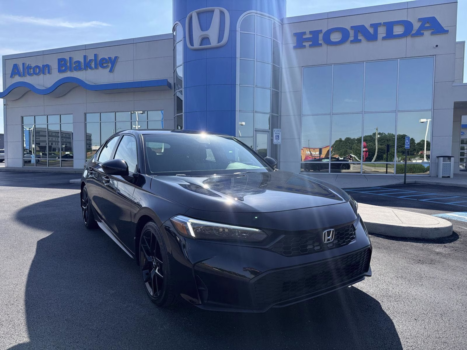 2026 Crystal Black Pearl Honda Civic Hatchback Sport FWD Hatchback