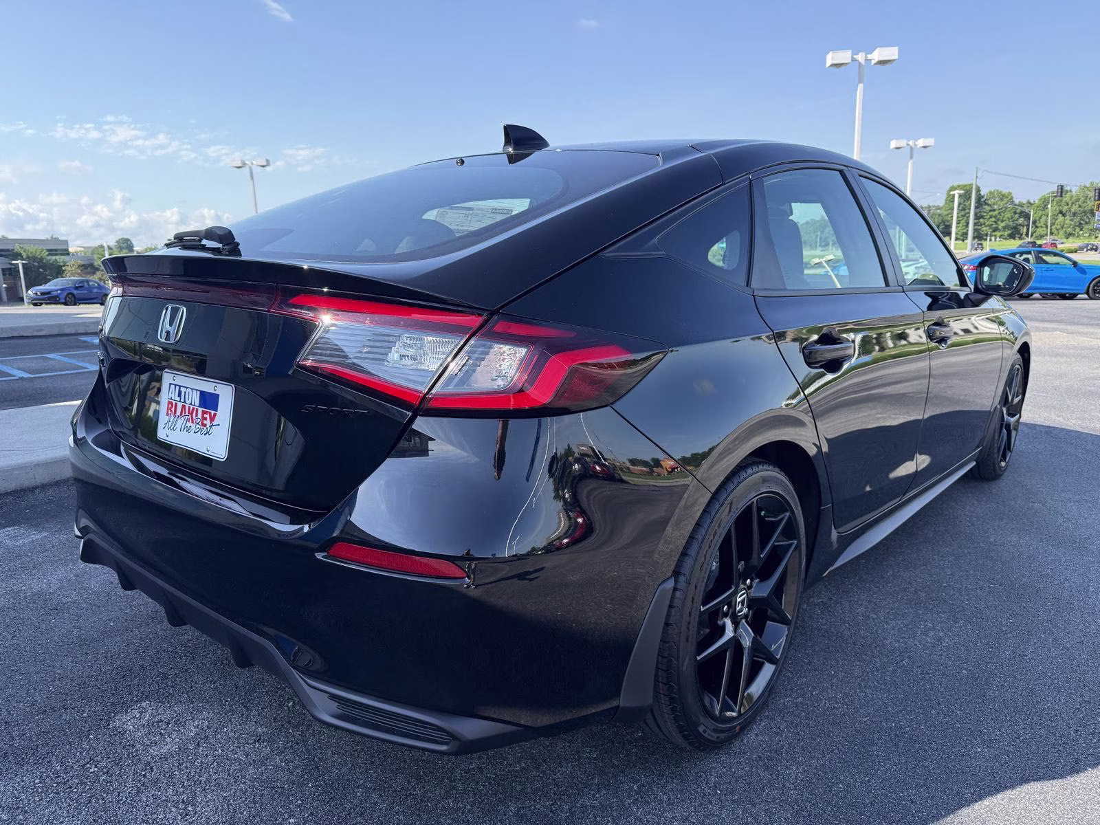 2026 Crystal Black Pearl Honda Civic Hatchback Sport FWD Hatchback