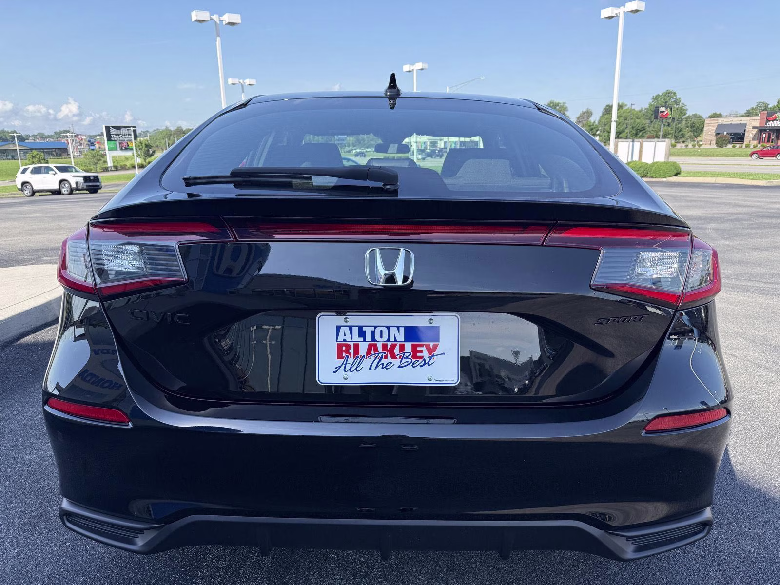 2026 Crystal Black Pearl Honda Civic Hatchback Sport FWD Hatchback