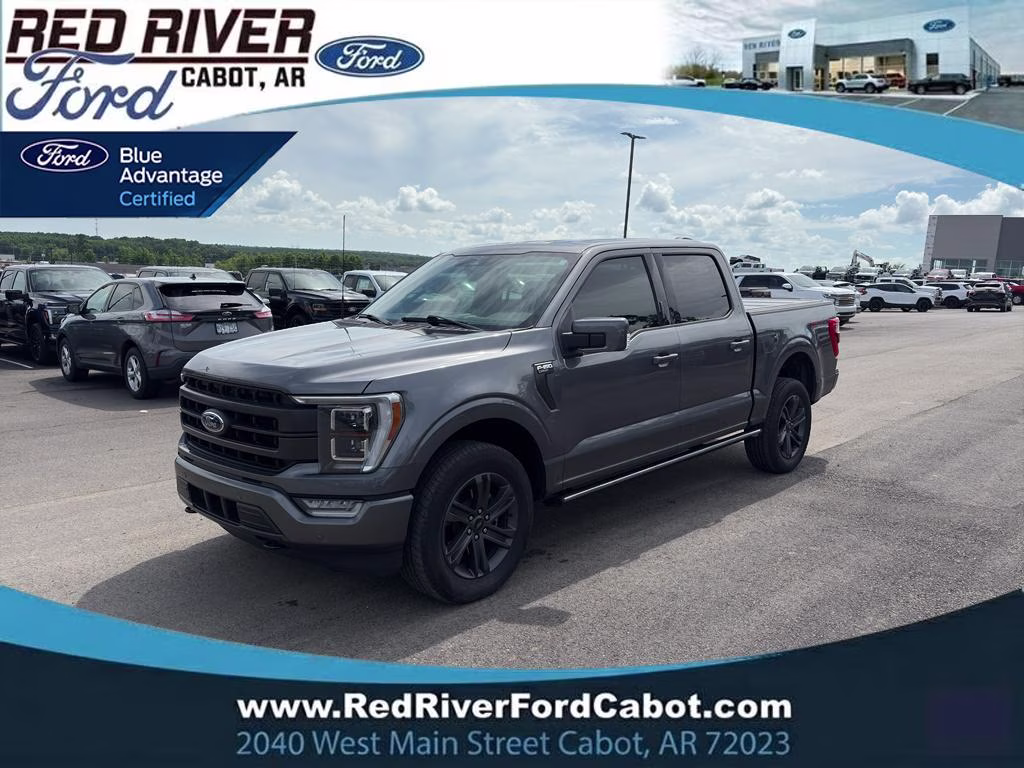 2023 Carbonized Gray Metallic Ford F-150 LARIAT 4X4 Truck