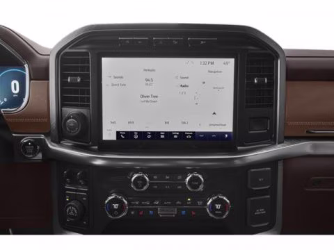2022 Star White Metallic Tri-Coat Ford F-150 King Ranch 4X4 Truck