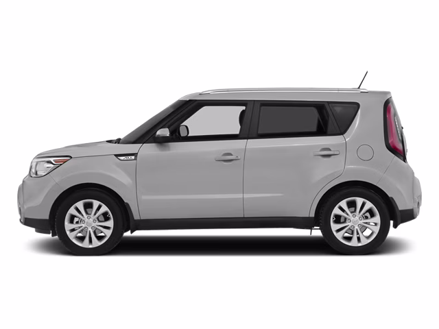 2014 Bright Silver Kia Soul Base FWD Hatchback