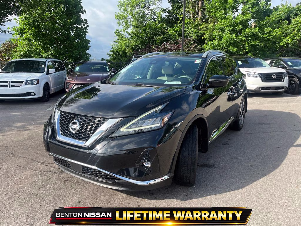 2022 Magnetic Black Pearl Nissan Murano SL FWD SUV