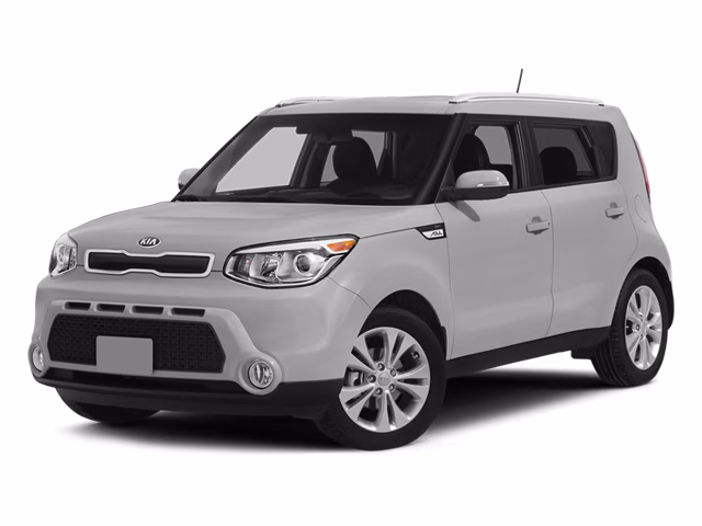 2014 Bright Silver Kia Soul Base FWD Hatchback