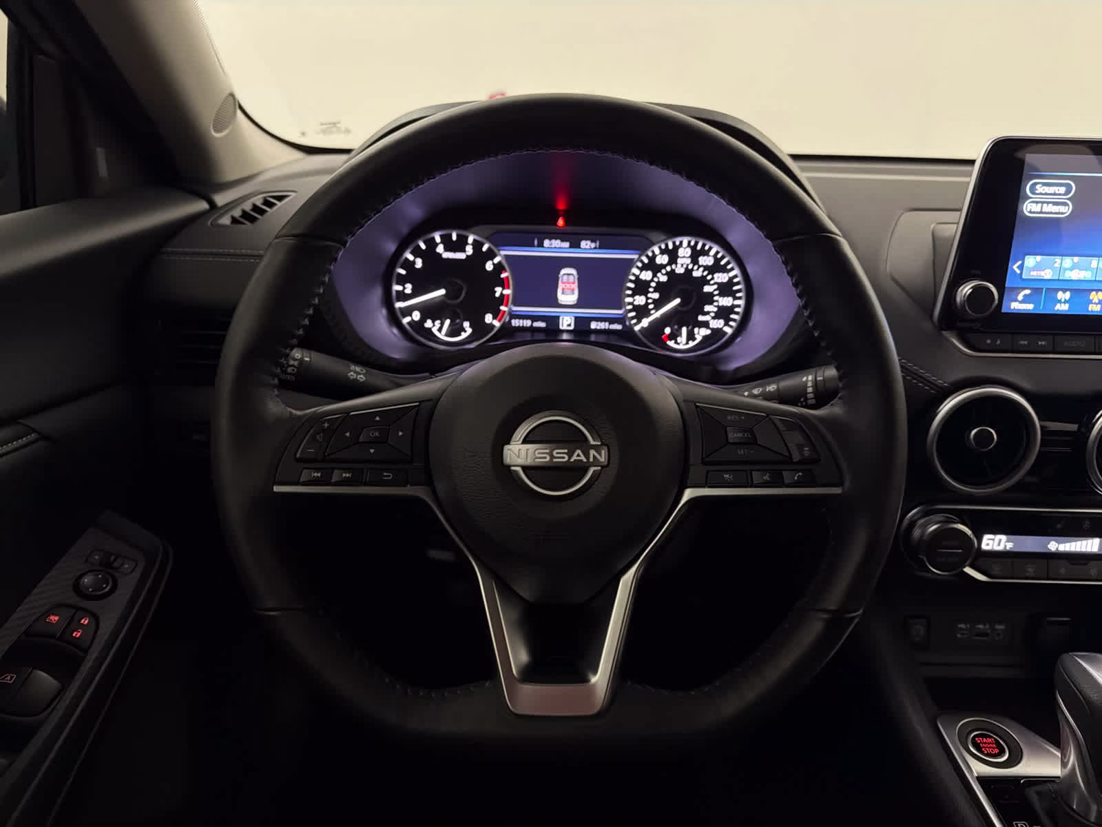 2025 Atlantic Gray Metallic Nissan Sentra SV FWD Sedan