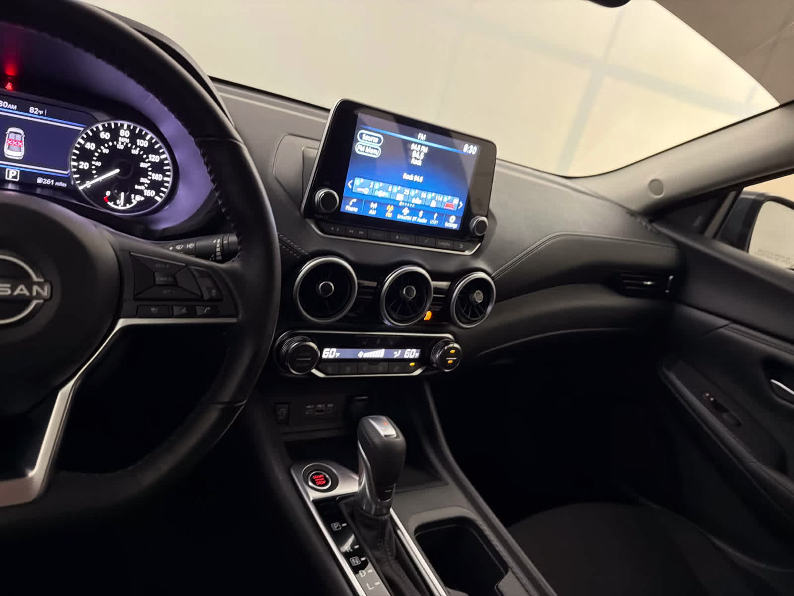 2025 Atlantic Gray Metallic Nissan Sentra SV FWD Sedan