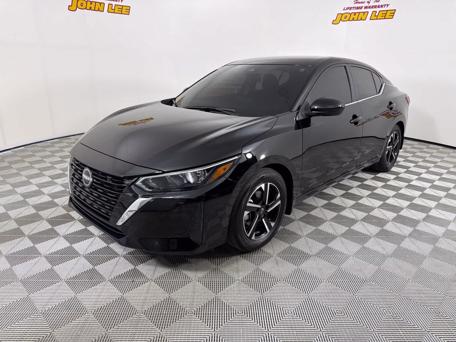 2025 Super Black Nissan Sentra SV FWD Sedan