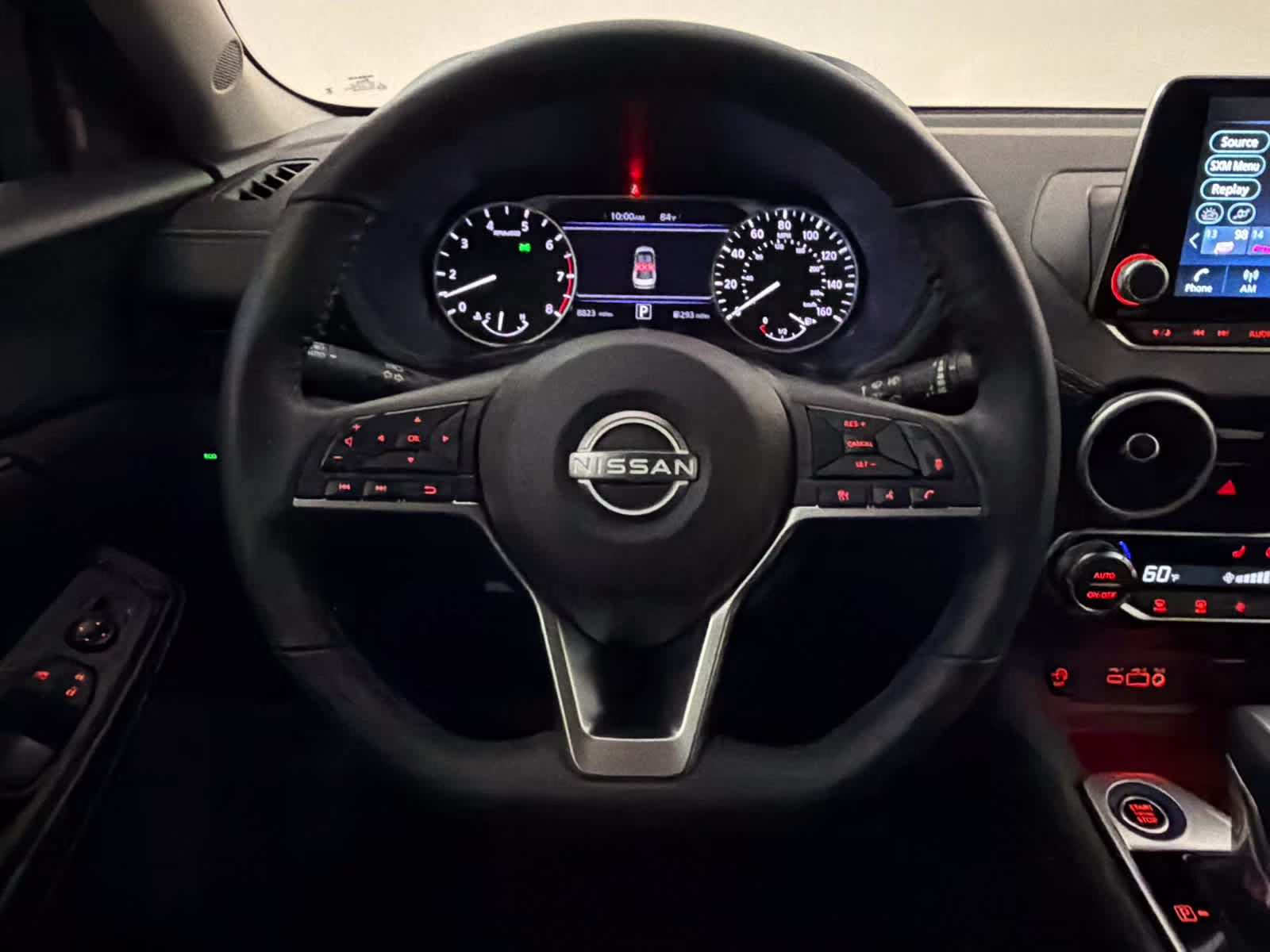 2025 Super Black Nissan Sentra SV FWD Sedan
