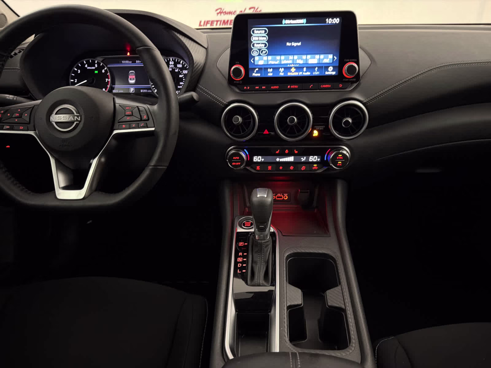 2025 Super Black Nissan Sentra SV FWD Sedan