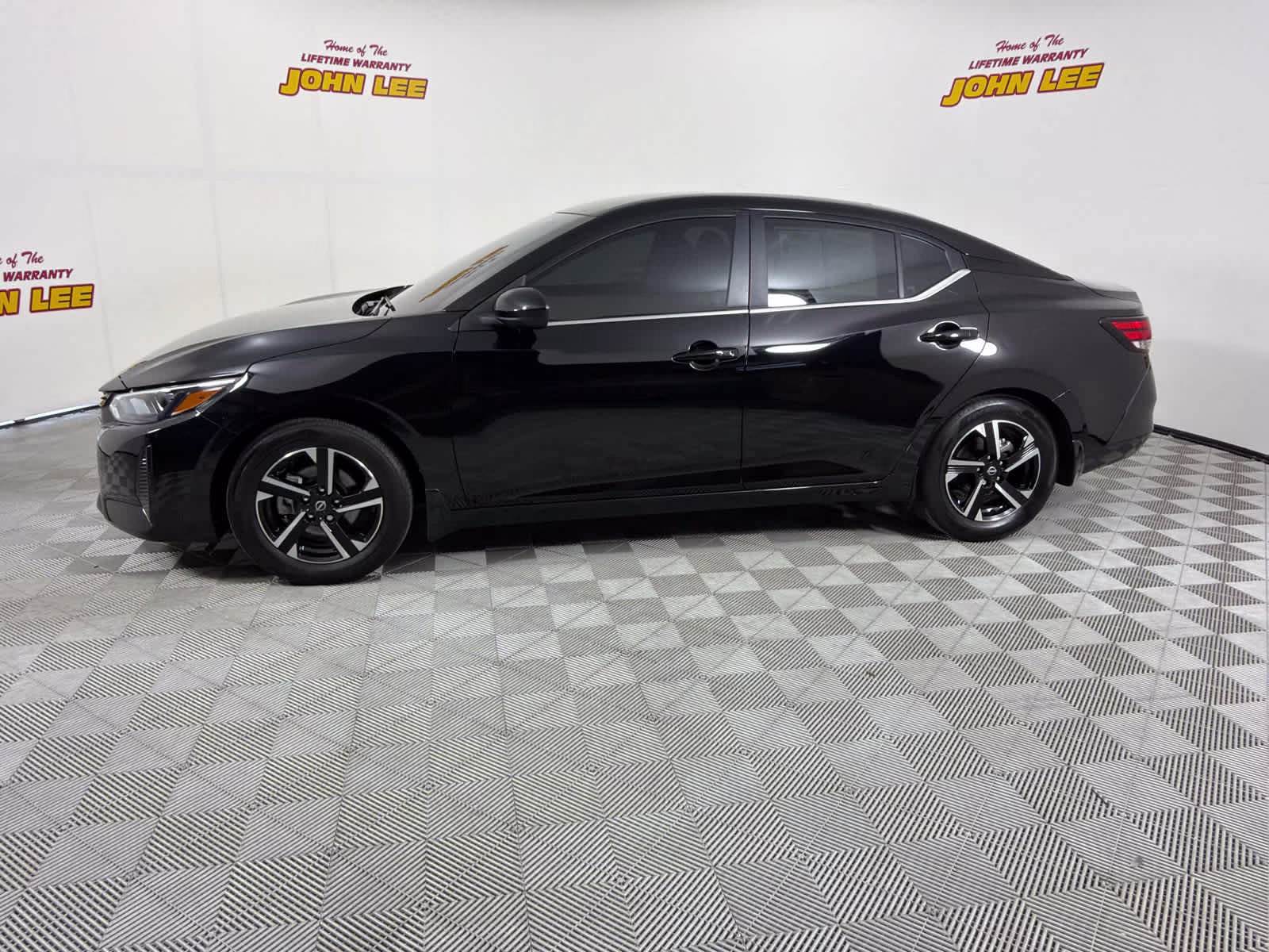 2025 Super Black Nissan Sentra SV FWD Sedan