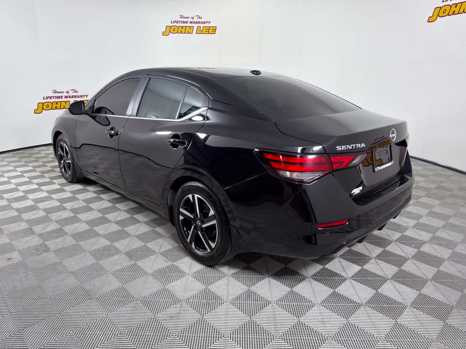 2025 Super Black Nissan Sentra SV FWD Sedan