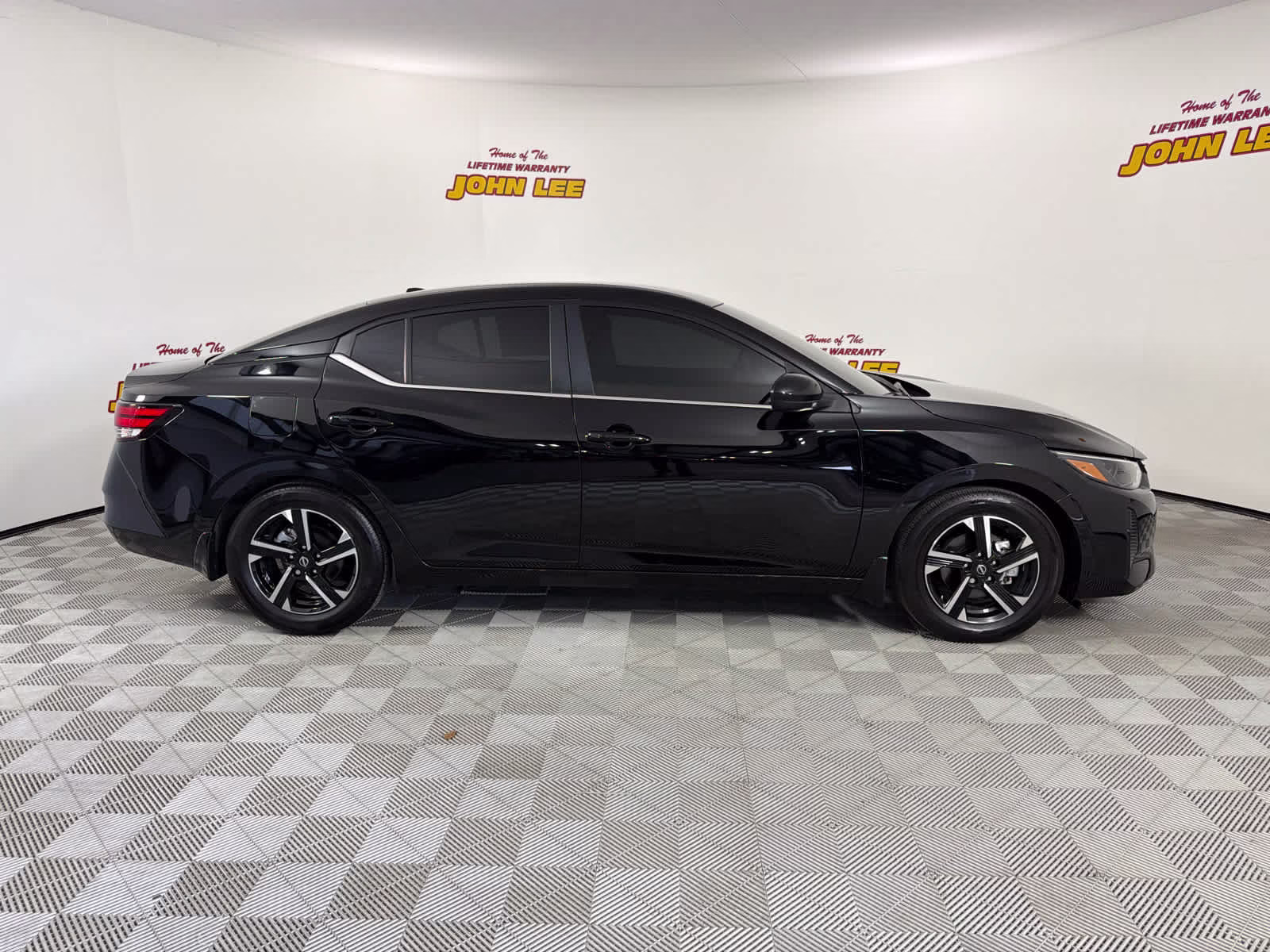 2025 Super Black Nissan Sentra SV FWD Sedan