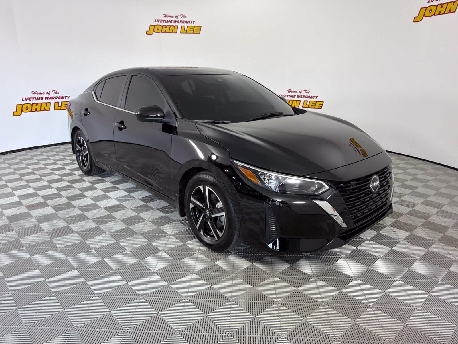 2025 Super Black Nissan Sentra SV FWD Sedan