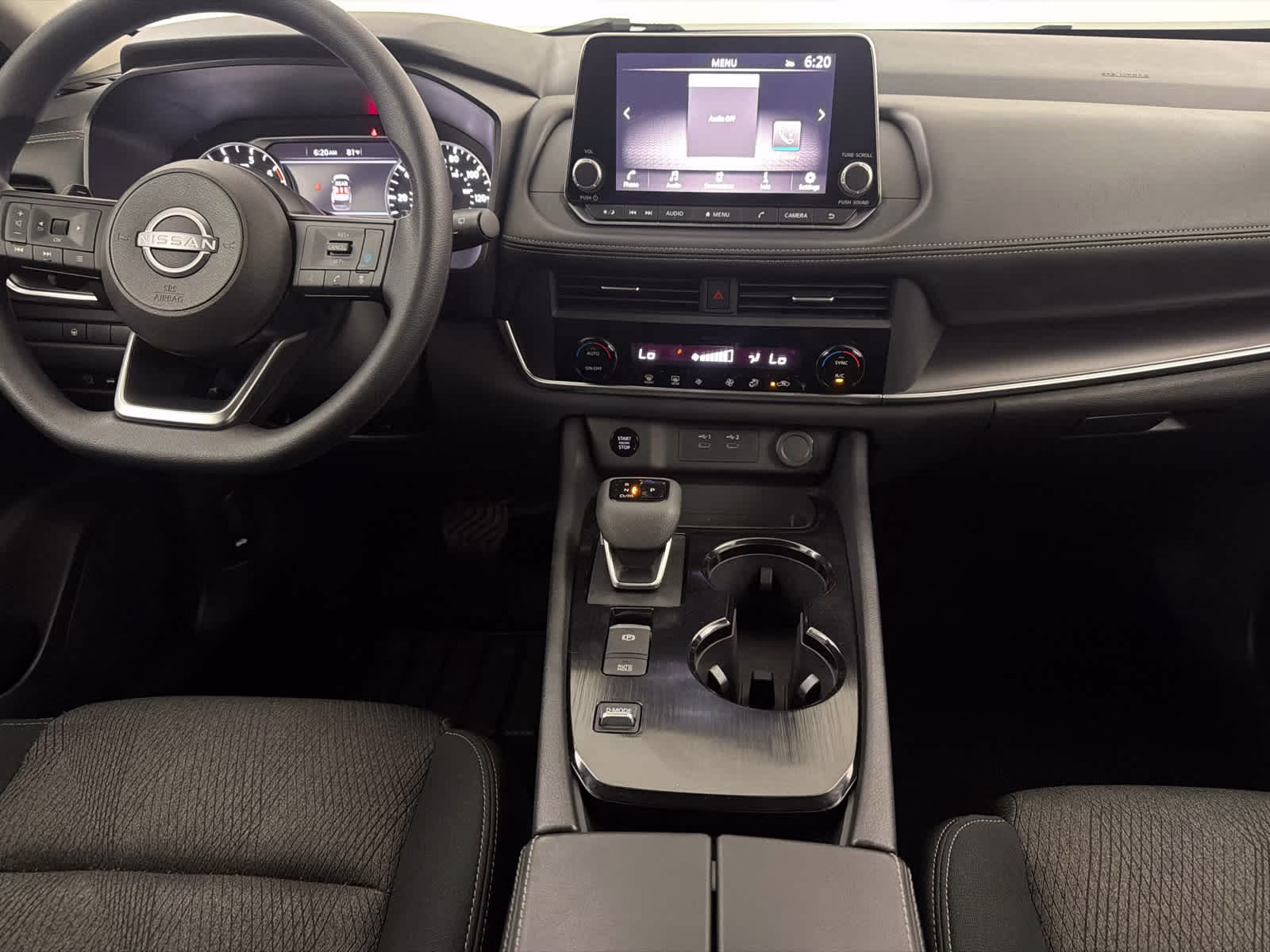 2024 Baja Storm Metallic Nissan Rogue SV FWD SUV