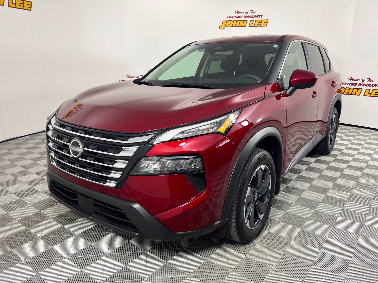 2025 Scarlet Ember Tintcoat Nissan Rogue SV FWD SUV