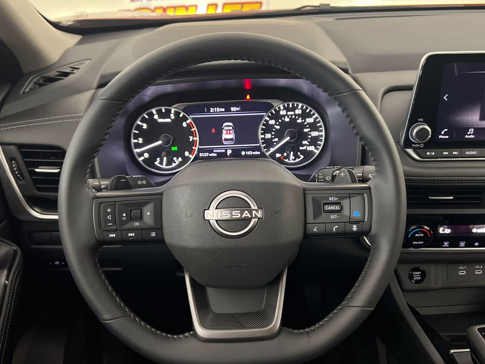 2025 Scarlet Ember Tintcoat Nissan Rogue SV FWD SUV