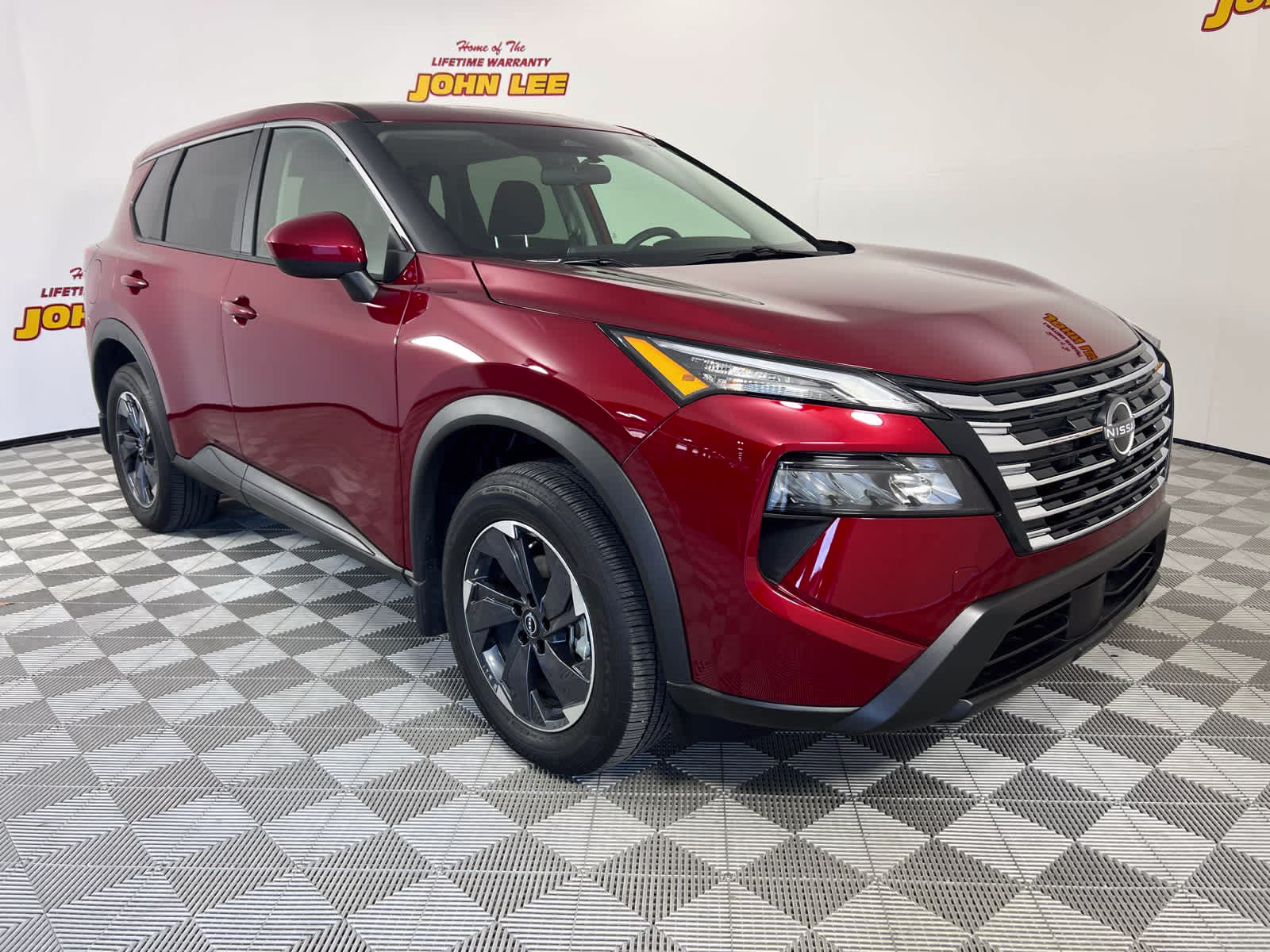 2025 Scarlet Ember Tintcoat Nissan Rogue SV FWD SUV